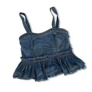 Corset Like Tank Top